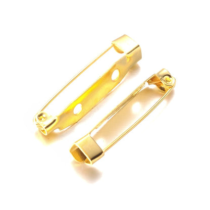 Broche épingle création bijoux 30mm ( 10 Pièces )