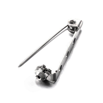 Broche épingle sécurité création bijoux 27mm ( 10 Pièces )
