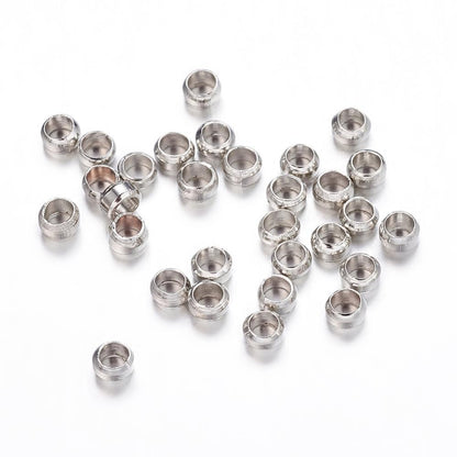 Perles à écraser 2,5 mm ( 200 Pièces )
