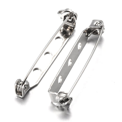 Broche épingle sécurité création bijoux 30mm ( 10 Pièces )