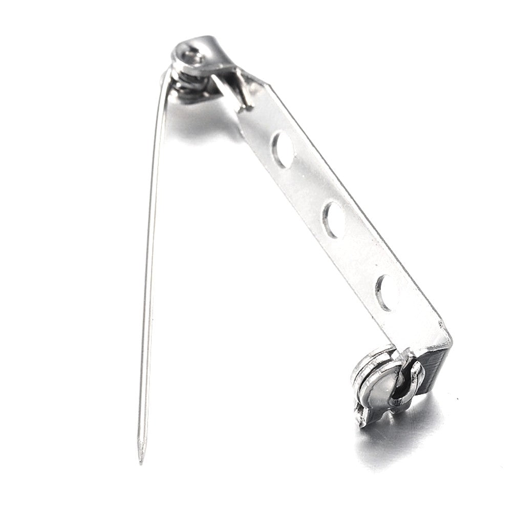 Broche épingle sécurité création bijoux 30mm ( 10 Pièces )