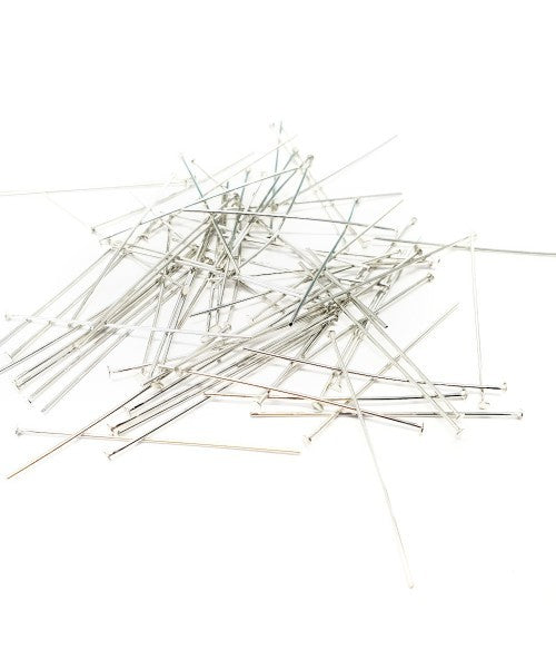 Tiges clous à têtes plates 50 mm (50 pièces)