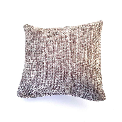 Coussin montre et bracelet en jute 8 x 7 cm