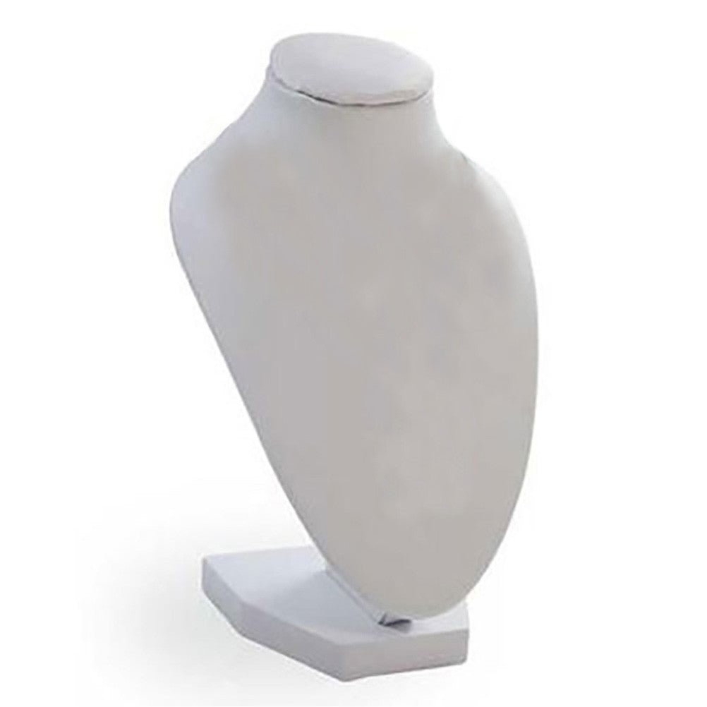 Buste pour collier en simili cuir 15 cm