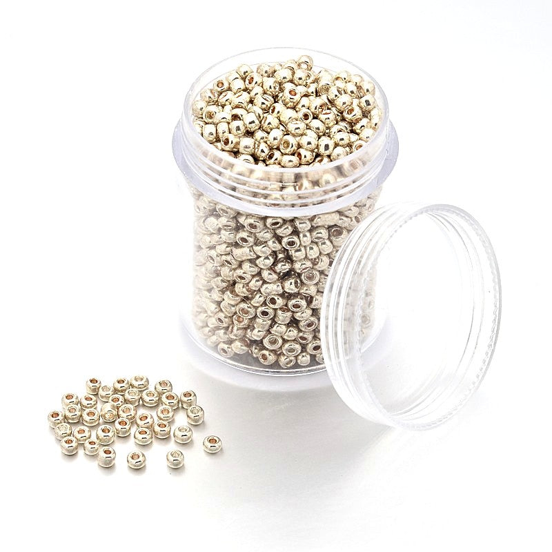 Perles de rocaille rondes Iris Round 2,5 mm (1600 pièces)