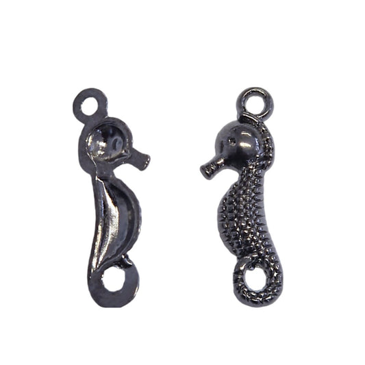 Breloque pendentif hippocampe style tibétain