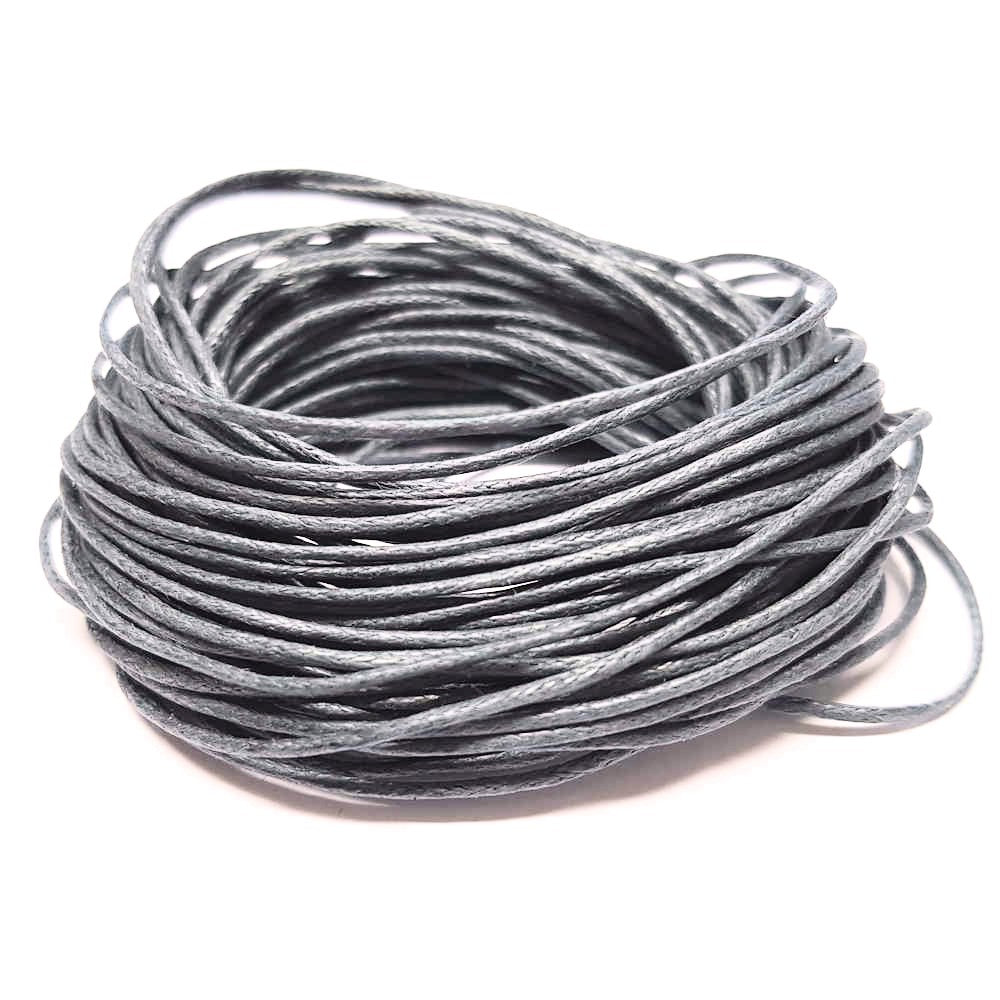 Fil coton ciré 1 mm (10 mètres)
