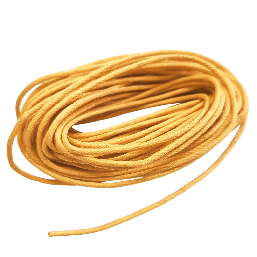 Fil coton ciré 2 mm (10 mètres)