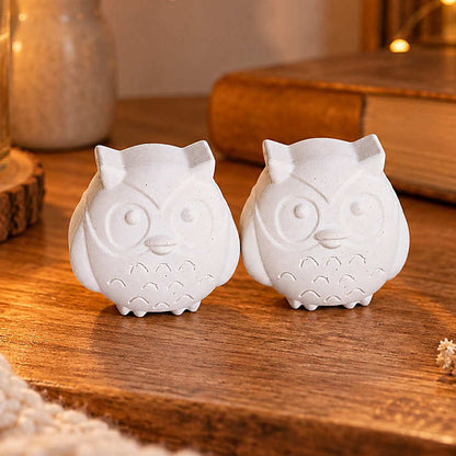 🦉 Diffuseurs de Parfum Chouettes & Hiboux x2 – Création Artisanale Française