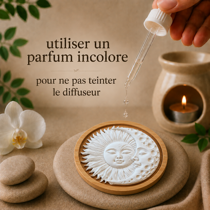 Diffuseur de Parfum Soleil & Lune – Création Artisanale Française ☀️🌙