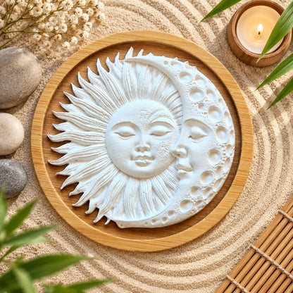 Diffuseur de Parfum Soleil & Lune – Création Artisanale Française ☀️🌙