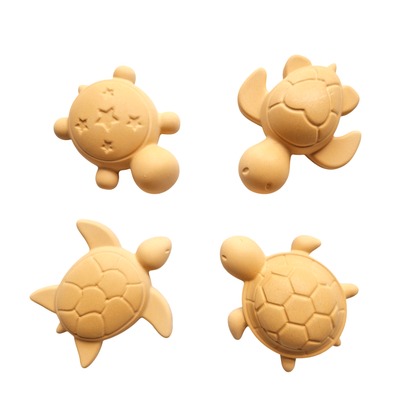 🐢 Lot de 4 diffuseurs de parfum – Tortues en plâtre céramique  Fabrication française • Création artisanale